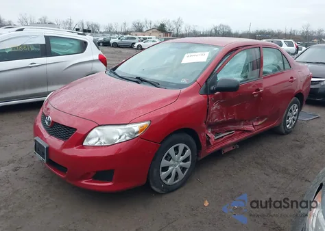 2010 Toyota Corolla Le из США, поврежденный, VIN 2T1BU4EE6AC267756